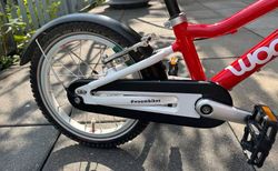 Woom 2 – 14 Zoll Kinderfahrrad in Rot – sehr guter Zustand kaufen in Graubünden #3 | velomarkt.ch