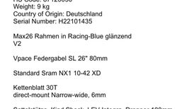 vpace MAX26 Kinder MTB kaufen in Berne #5 | velomarkt.ch
