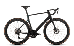 CUBE Agree C:62 SLT black´n´black | black´n´black, 56 cm / 22" (L), Shimano Dura Ace Di2 RD-R9250-D, 12-Speed | velomarkt.ch