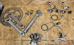 Suntour Superbe Vintage Teile | Vintage Profi Rennteile | velomarkt.ch