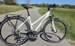 City Bike weiss, XT Komponenten, Shimano Nabendynamo | sehr gut gepflegtes, wenig gefahrenes Bike | velomarkt.ch