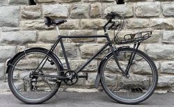 Kuriervelo 7-Gang | Chices Stadtvelo mit Pizza Rack | velomarkt.ch