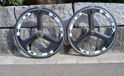 28" Hed Trispoke Laufradsatz | Kult-Retrolaufradsatz | velomarkt.ch