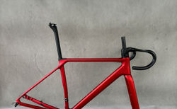 Rennvelo Frameset Carbon Rot | Grösse S | velomarkt.ch