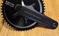 Shimano Ultegra Powermeter Kurbel 8170, 160mm mit Single-Kettenblatt 50z. Wolftooth | Shimano Ultegra PM Kurbel 8170 & 50Z. Kettenblatt | velomarkt.ch