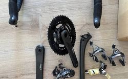 Sram Force / Red (Mechanisch) Kurbel mit Powermeter usw. | Guter Zustand. Schaltauge muss ersetzt werden. | velomarkt.ch