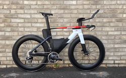 BMC Speedmachine 01 ONE, Grösse M | Farbe: Weiss-Rot-Schwarz | velomarkt.ch