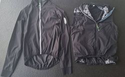 Q36.5 Airjacke und Adventure Weste Grösse M | Jacke und Weste im Kombi-Angebot | velomarkt.ch