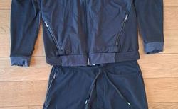 Q36.5 Active Wear Kapuzenjacke und Active Wear Hose Grösse M | Merino-Mischung | velomarkt.ch