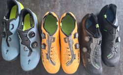 1 x Q36.5 Gravel, 1 x Q36.5 Road, 1 x S-Works Gravel Schuh | Alle in Grösse 46 | velomarkt.ch