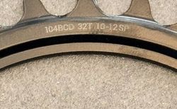 Praxis Kettenblatt – 4-Loch 104 mm – Narrow/Wide, Stahl, 32 Zähne 35% Off kaufen in Ticino #2 | velomarkt.ch