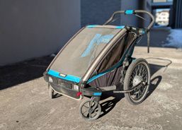 Thule Chariot Sport 2 Double (motorisiert) | Accessories / Parts | Bike trailers and child seats | velomarkt.ch