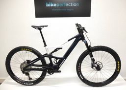 ORBEA RISE SL M20 630W L blue carbon view - white MyO | Vélos de montagne | Vélos CC tout-suspendus | velomarkt.ch