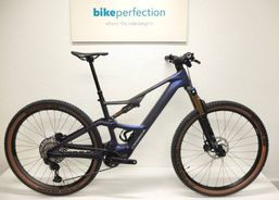 ORBEA RISE SL M10 420 Wh L tanzanite carbon view - raw carbon | Vélos de montagne | Vélos CC tout-suspendus | velomarkt.ch