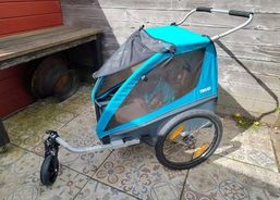 Remorque à vélo Thule Chariot (2 enfants) | Accessoires / pièces | Remorques pour vélos et sièges pour enfants | velomarkt.ch