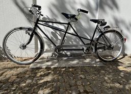 Antikes Tandem – restauriert, fahrbereit, mit Brooks-Sätteln | Diverse Velos | Tandem | velomarkt.ch