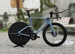 Specialized S-Works Shiv TT Custom M Gloss Glacial Metallic / Red To Gold Pearl Edge Fade / Metallic White Silver | Rennvelos | Edel - Rennvelos | velomarkt.ch