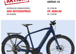Tour de Suisse Broadway Urban Herren M dunkelblau glanz / Dekor transparent sport | eBikes / Elektrovelos | eBikes bis 25 km/h | velomarkt.ch