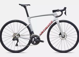 Specialized Tarmac SL9 Comp Di2 58 Gloss Dolomite Metallic / Cayenne Metallic | Rennvelos | Edel - Rennvelos | velomarkt.ch