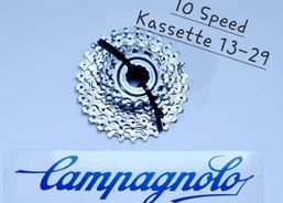 CAMPAGNOLO Kassette (Stahl)  •  10 Speed - 13 - 29 | Zubehör / Teile | Rennvelo Parts | velomarkt.ch