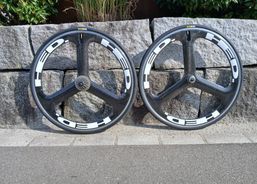28" Hed Trispoke Laufradsatz | Zubehör / Teile | Radsätze Rennvelo | velomarkt.ch