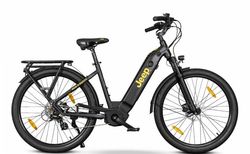 Jeep SUV E-Bike ULM 7000 | Jeep SUV E-Bike ULM 7000, 27,5" Laufraeder, Shimano 7-Gang Kettenschaltung, black | velomarkt.de