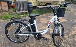 E-Bike Damenrad Citybike mit Korb | E-Bike Damenrad Citybike mit Korb | velomarkt.de