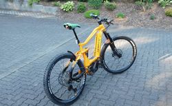 Haibike Allmtn 4 Emtb, Modell 2022, Orange, Größe L, 625 WH | Sehr guter Zustand | velomarkt.de