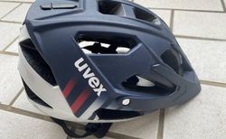Uvex quatro cc Fahrradhelm – Deep Space-White matt – Gr. 52-57 cm | Helm uvex quatro cc -  neuwertig  - unfallfrei | velomarkt.de