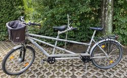 Tandem - Unikat für Zwei | Alu-Tandem, Marke BOC AS Fun for 2, Unikat, Magura | velomarkt.de