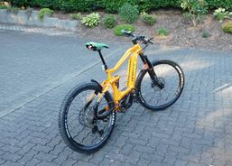 Haibike Allmtn 4 Emtb, Modell 2022, Orange, Größe L, 625 WH | eBikes / Elektrofahrräder | eBikes bis 25 km/h | velomarkt.de