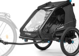 Cube Double CMPT | Accessories / Parts | Bike trailers and child seats | velomarkt.de