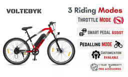 Thumbnail 4 of Eco-Bike Red Electric Cycle 7.8 Ah - Electric from Voltebyk