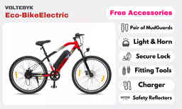 Thumbnail 5 of Eco-Bike Red Electric Cycle 7.8 Ah - Electric from Voltebyk