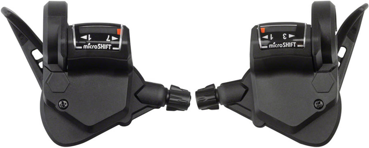 Product Image 1 of MicroShift Gear Shifter Pair ( 3 Speed & 7 Speed) - Accessory from Voltebyk
