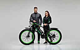 Thumbnail 2 of Turbo Pro Electric Fat Bike | Green - Electric from Voltebyk