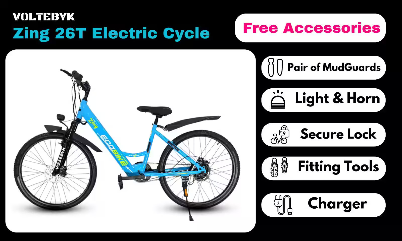 Thumbnail 5 of Voltebyk Zing Electric Cycle - Electric from Voltebyk