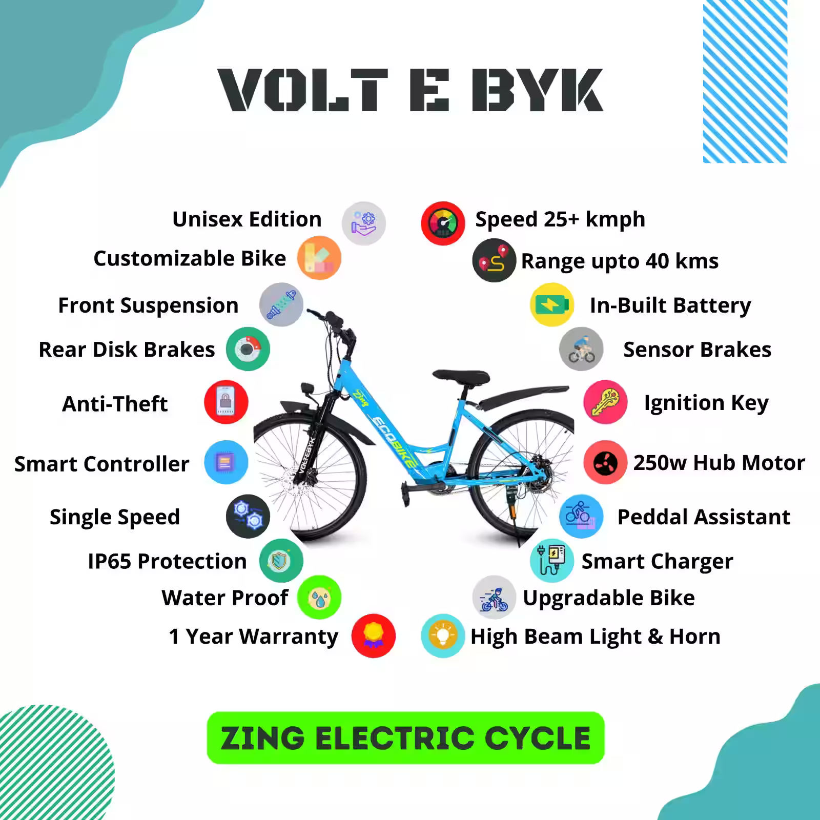Thumbnail 6 of Voltebyk Zing Electric Cycle - Electric from Voltebyk