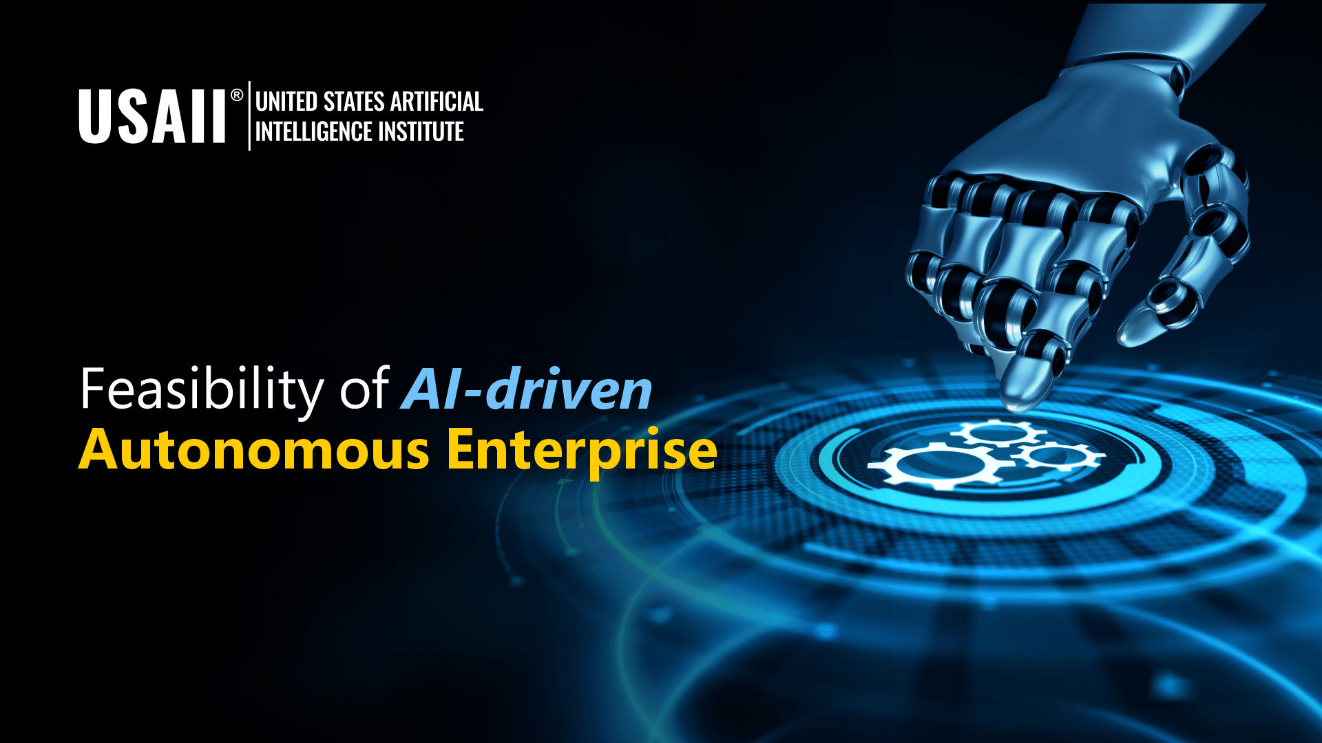 Autonomous Enterprise: Is a Fully AI-Driven Service Company Feasible?