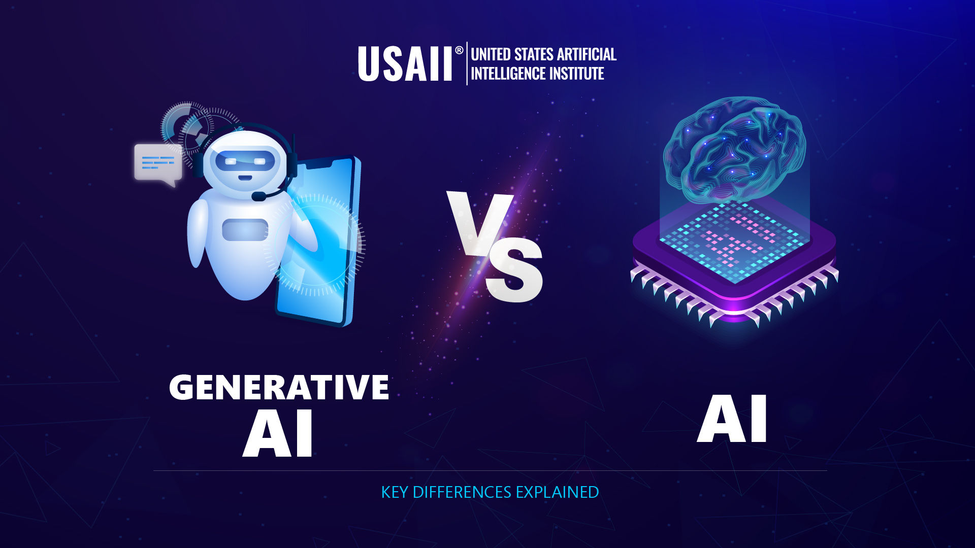 Generative AI vs AI - An Exhaustive Differentiator Cracking | Infographic