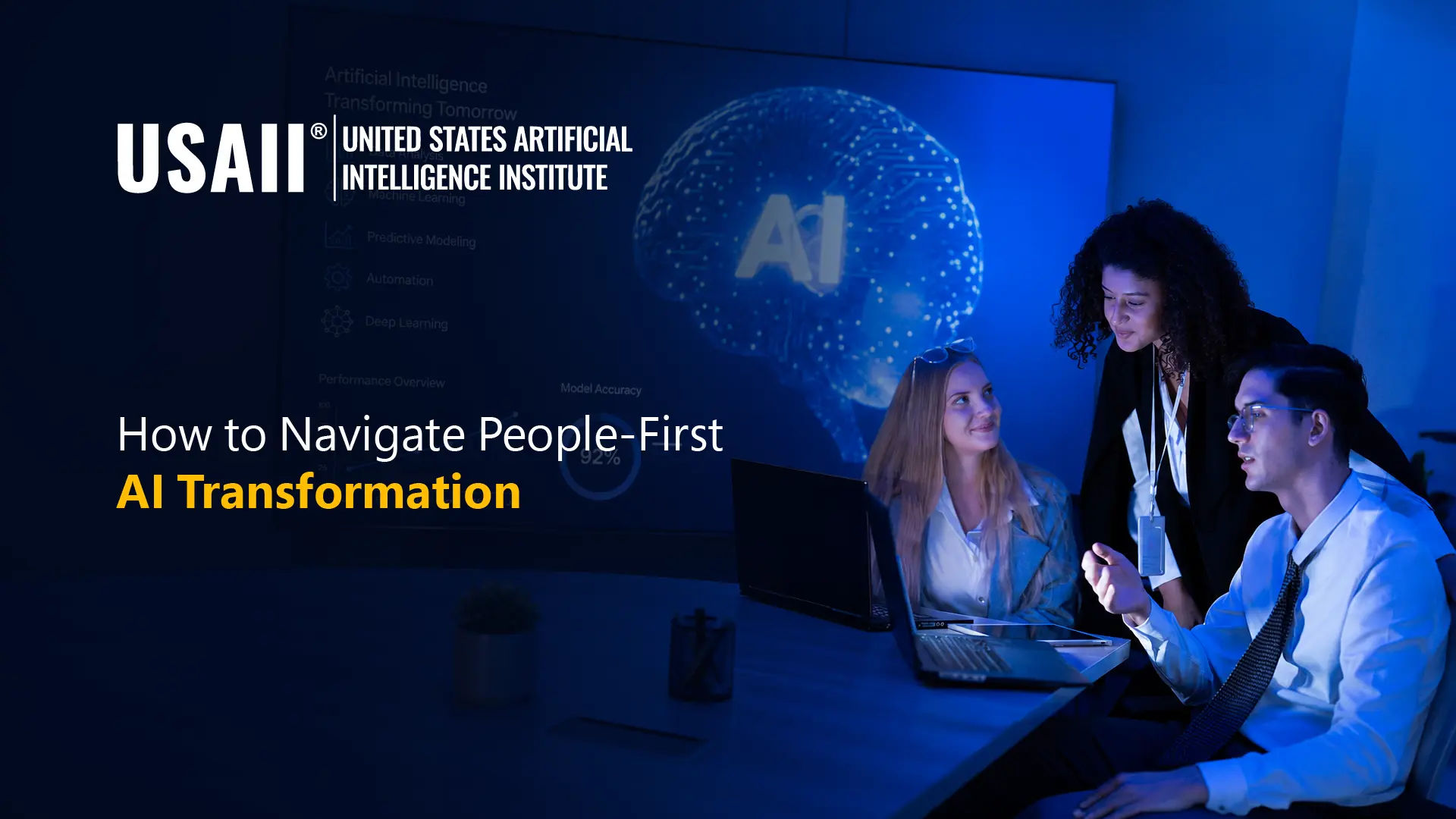 Leading People Through AI Transformation