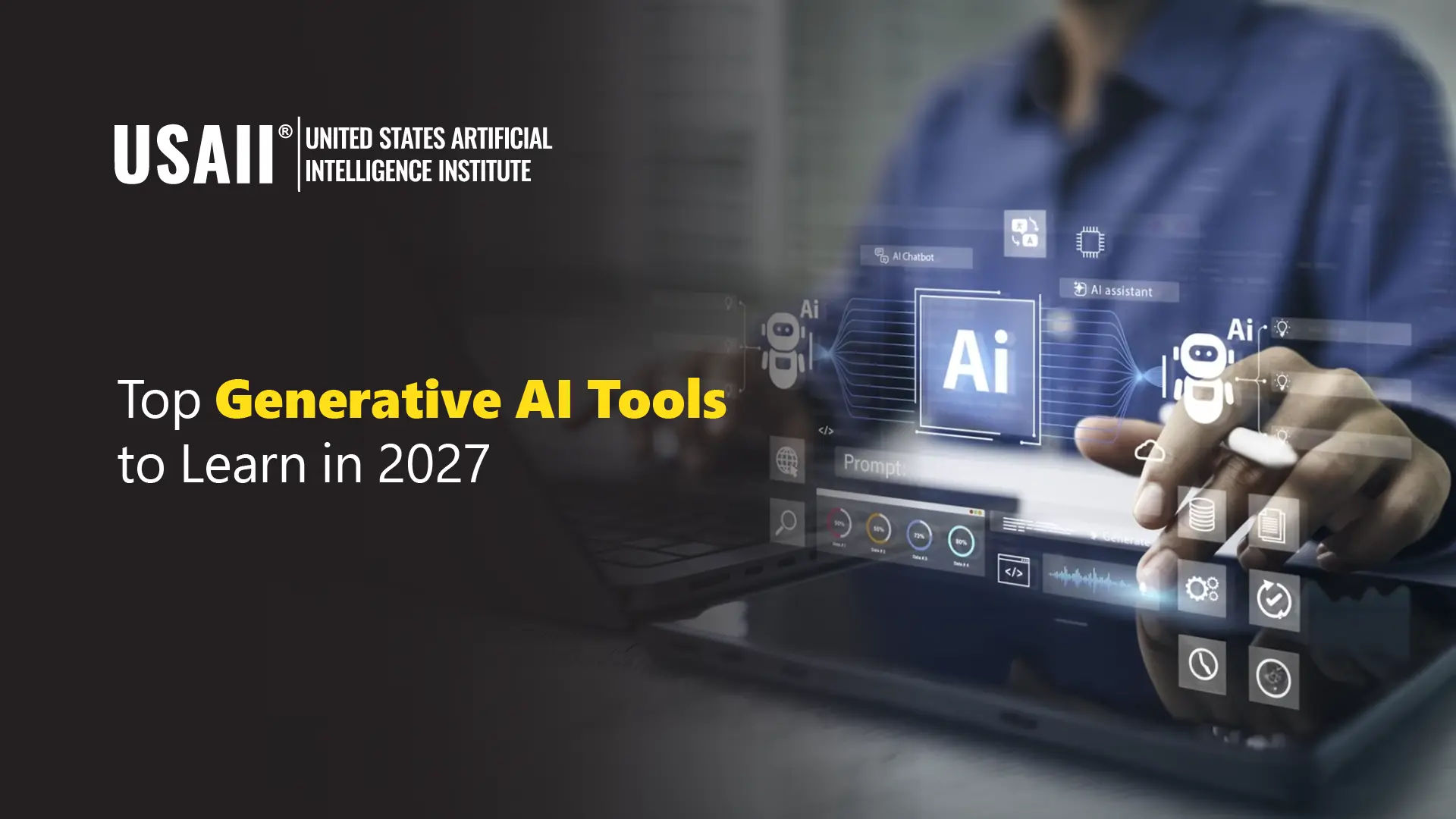 Top Generative AI Tools Leading the Way in 2027 | Infographic