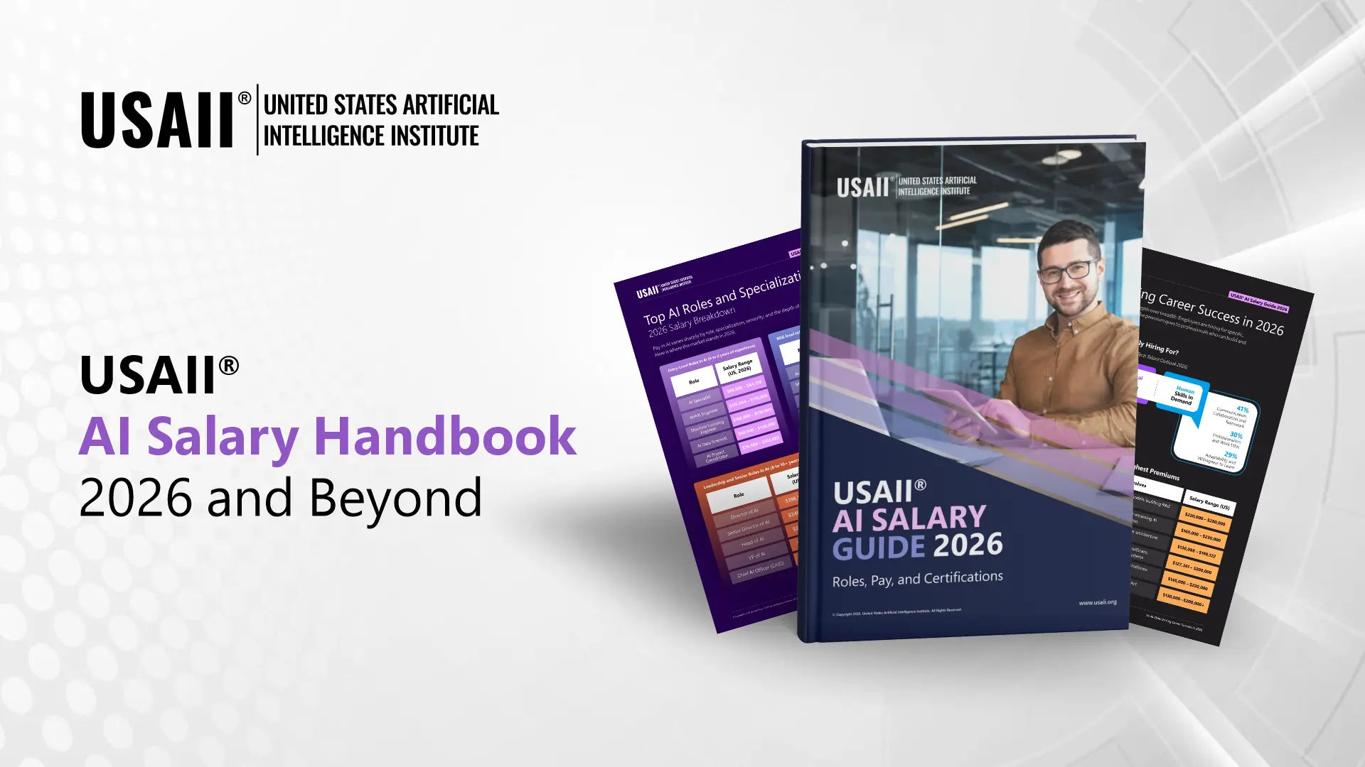 USAII® AI Salary Guide 2026: Roles, Pay, and Certifications