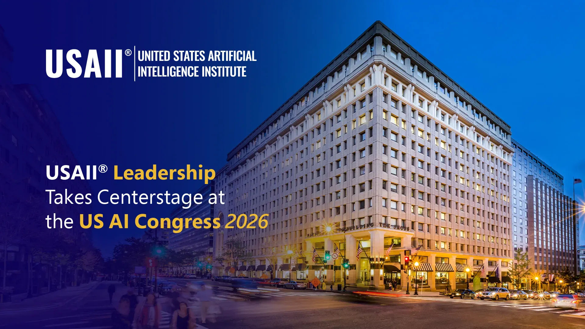 USAII® Announces Participation at US AI Congress 2026 in Washington, D.C.