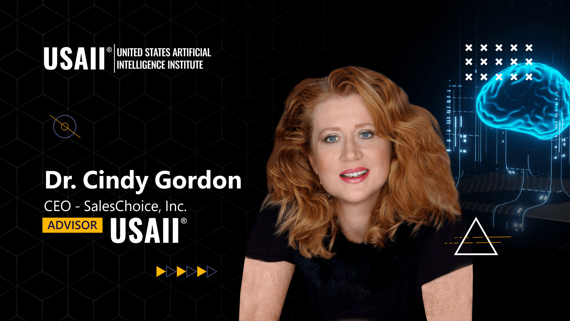 USAII® Appoints Dr. Cindy Gordon as Advisor