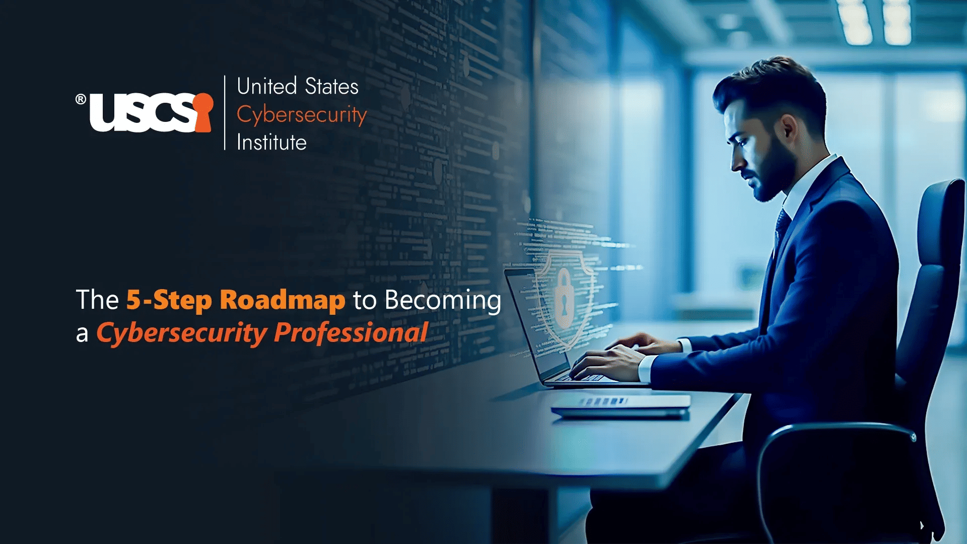 A Beginner’s Guide: 5 Steps to Becoming a Cybersecurity Professional in 2026 | Infographic