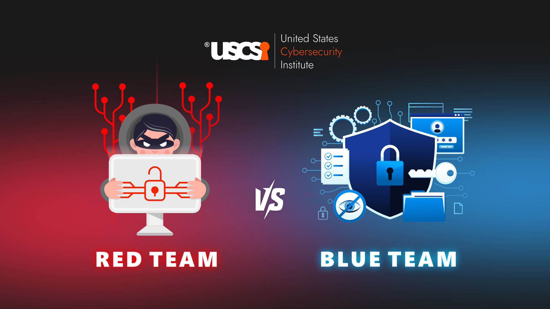 Red Team vs Blue Team- Cybersecurity Battleground Unfolds | Infographic