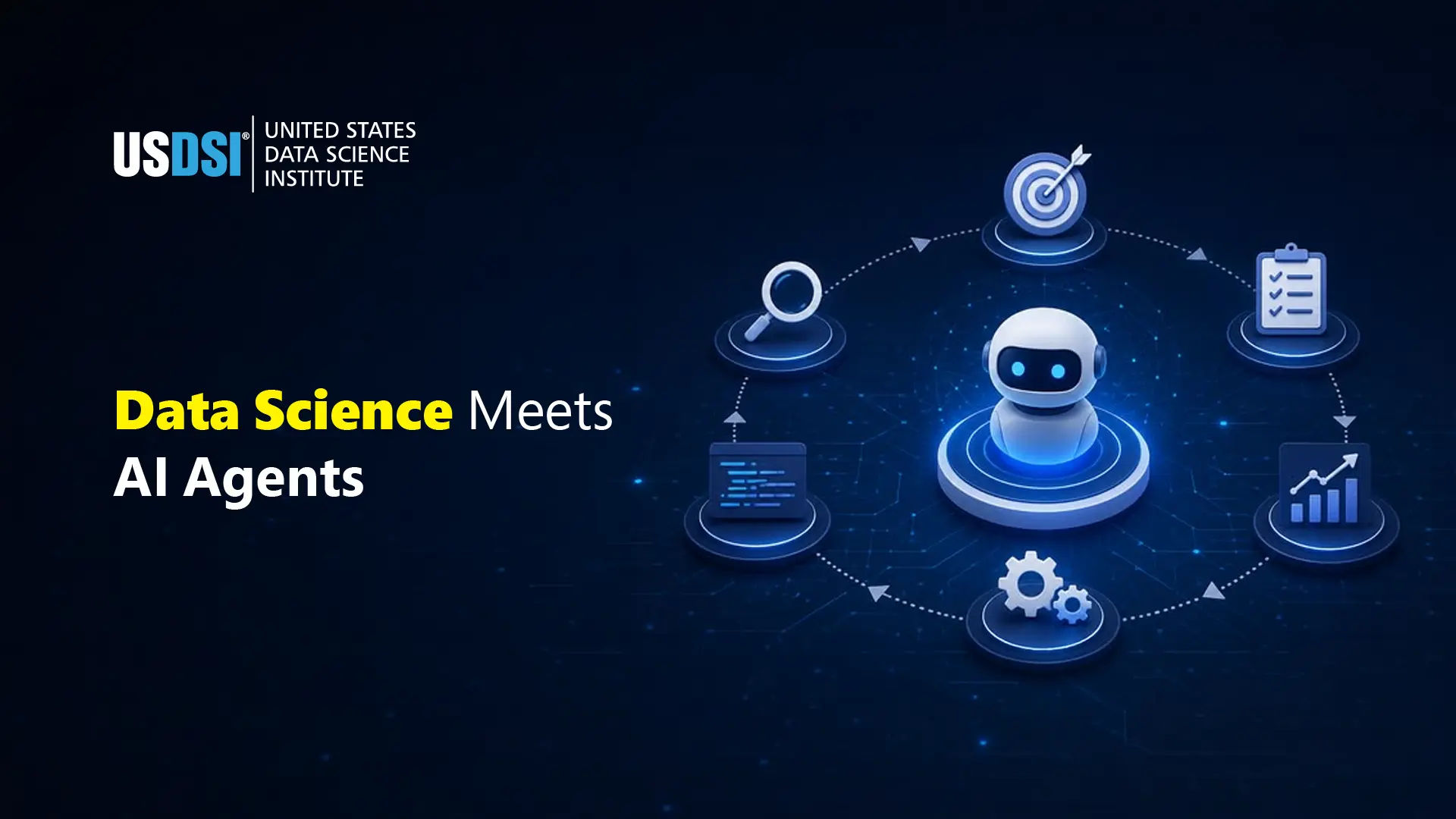 Data Science Meets AI Agents: A Complete Workflow Run | Infographic