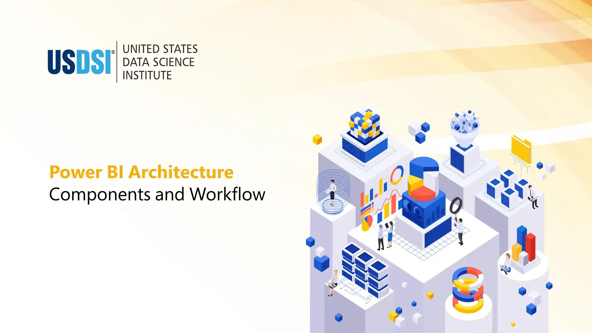 Simplified Power BI Architecture For Seamless Data Flow | Infographic