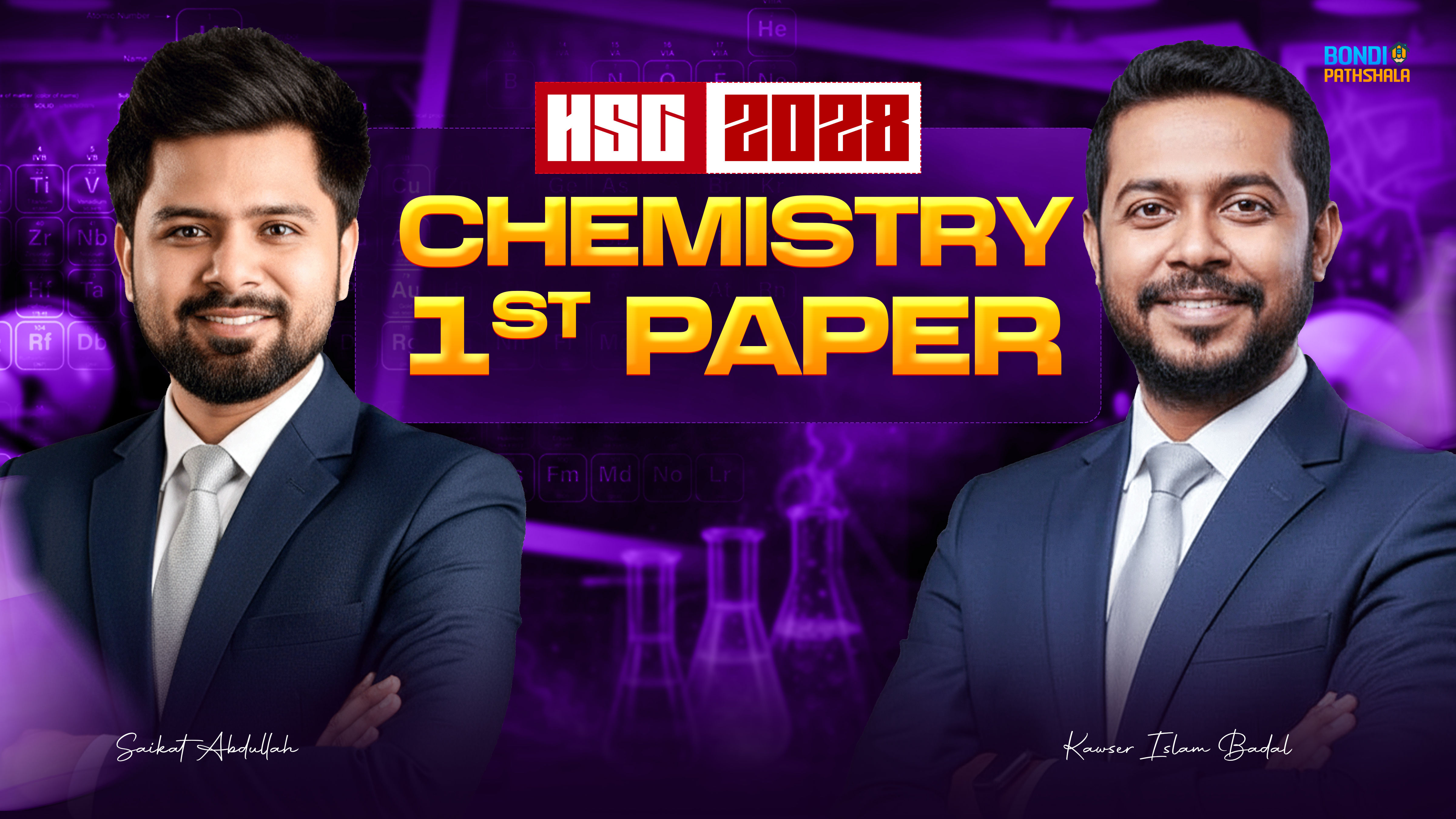 HSC 28 BP Chemistry 1st Paper (Full)